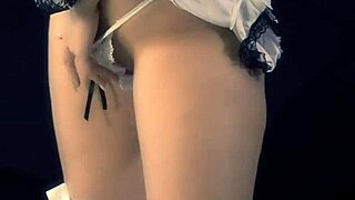 i hired this cleaning lady with a dirty mind, she ripped her clothes and stripped for me