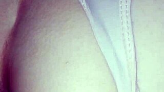 Latina wife fucks in white thong during quarantine!