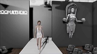 fallout 4 latex and co fashion in sexy hentai style.