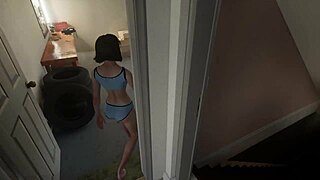 She plays with her silicone toys on monday