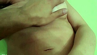 why is esposinha playing with her pussy?