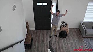 Emma Sirus Blows David Lee In Taboo POV Scene. Hardcore Reality With Small Tits Teen.