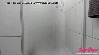 Sexy blonde Nayara takes a bath, what do you think?