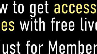 Ammie May, this florida coed, is giving a hot footjob despite being young.