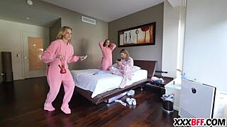 Best friends have a wild party fuck with monster cocks