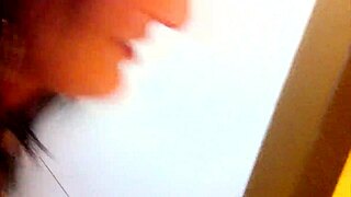 Brunette Slut Sucks And Fucks Hard!