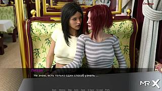 Just casually licking my girlfriend’s pussy on the train in Dusklightmanor E1. Wild ride!