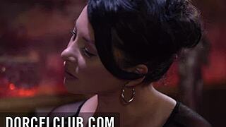 a beautiful woman getting fucked after a naked video reveal