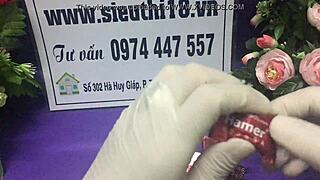 The Vietnamese sugarbaby helps a big horny penis experience pleasure