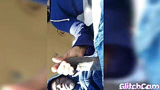 euroschilles gives hand job in parking lot while driving