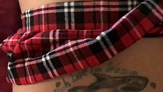 Latina wife bent over for doggystyle 😍