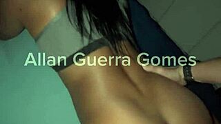 Dana Bueno Twerks With Mma Fighter Allan Guerra Gomes