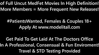 Jasmine Rose's Thigh Blasted With Cum By Doctor In Hospital