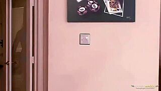 blonde milf hungry for a large cock enjoys sucking and fucking a guy.