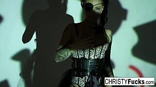 Christy mack fingers tight wet pussy solo