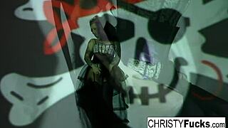Christy mack fingers tight wet pussy solo