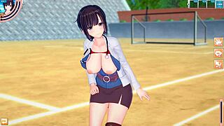 big tits insurance teacher gets tit rubbing sex in 3d cartoon