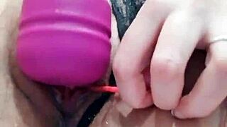 actress gemma gomory experiments with chinese balls in a wild anal twist