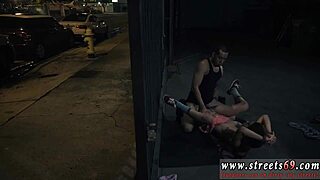 Guys make passes at cute teen with glasses in nose bondage