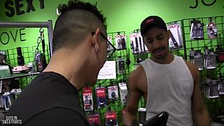 mateo tied up and fucked bareback in bondage