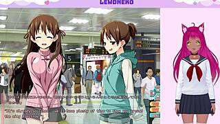 vtuber masturbates with vibrator during go go nippon game