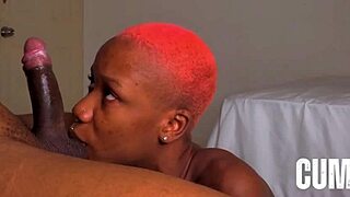 slim ebony sucked dick after club dancing