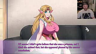 zelda got wrecked on my casting couch