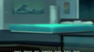 girls kissing passionately on the beach