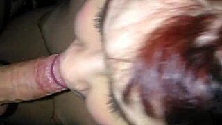 Amber 2 Gets Dick Deep In Throat With Intense Blowjob Action!