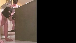 Mistress dominates her slave fiercely!