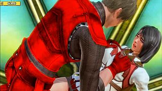 Hey, wanna see holy knight bang magic angel in 3D?