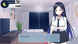 She was really horny in this episode with Megu.