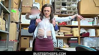 busted thief alex more agrees to sex with mall cop 😏