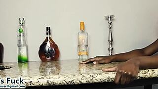 Intense Fucking Of Ebony Pussy With Big Black Cock