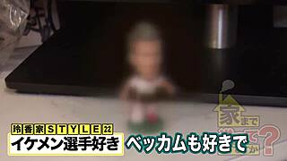 Japanese big tits asian babe in action