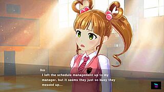 magicami - red hood bad wolf girl explores outdoor public cartoon world