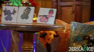 Alyx Star gets wild and rough with contestant on game show