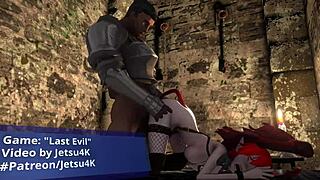 Watch succubus gangbang knights in 3D?