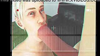 Cybil Bennett Sucks A Big Cock In This Provocative 3D Scene, Teasing With Her Skills