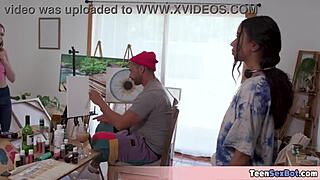 Give Ebony Teen A Taste Of That Cock!