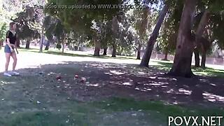 Sweet Chrissy Saunders Performs On Camera