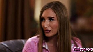 Does Bunny Colby get aroused cycling with Skylar Snow?