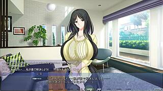 i'm riding this milf's big tits in the iroha route hentai