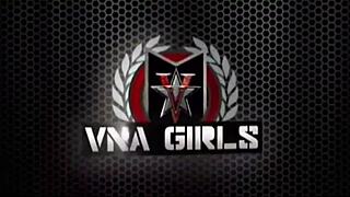 Curly Alix Lovell gets a mouthful of cum after face fucking