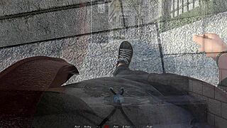 we begin playing lily's curse part one with a redhead and brunette