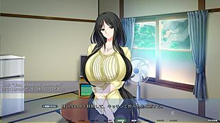 i'm riding this milf's big tits in the iroha route hentai
