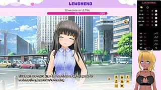 vtuber lewdneko plays love cubed part 7 😘