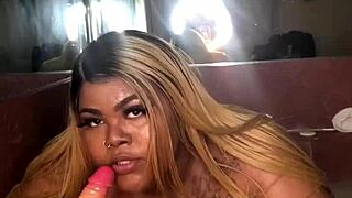 Zaharii boldly plays with herself in hot tub