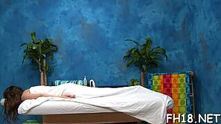 eros massage with oiled teen 18+ blowjob!