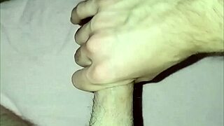 young dude's solo dick play caught on homemade vid